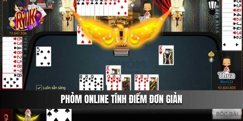 Phỏm Online tính điểm đơn giản